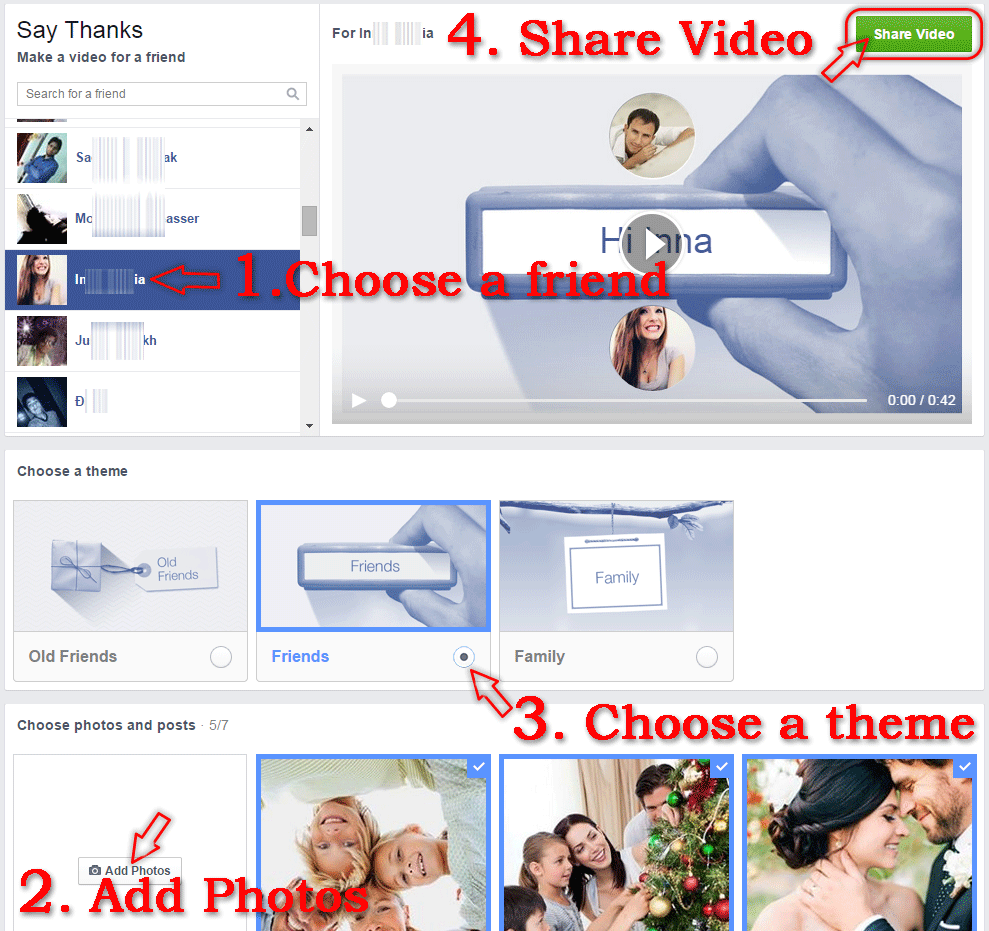 facebook say thank you facebook say thanks